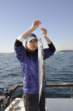 これもぶっ込みのヒイカのえさに・・　太刀魚