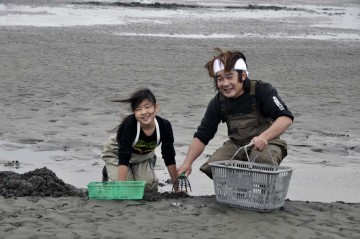 頑張れ・・・娘と二人・・太一君