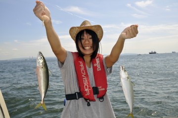 またまた一荷！！！今のところ、ユキちゃんがトップだよ！