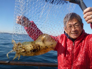 アオリイカ・・・初めての釣りもの！！！