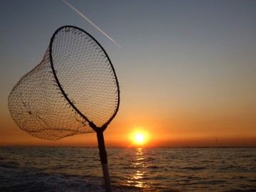 帰り・・・横浜に沈む夕日！！！