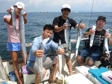 天気に恵まれ獲物にも恵まれた一日・・・