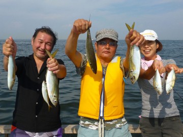 釣った数と飲んだビールの数・・・おんなじ？