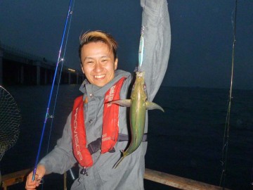 これで３目・・・初めての釣り　如何でした