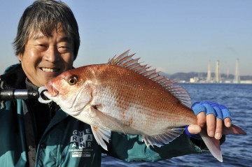 最初は亀さんにピンクが・・・・