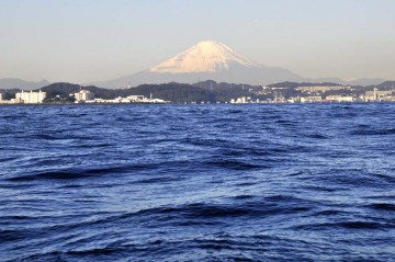 富士山は雪化粧・・・綺麗でした！