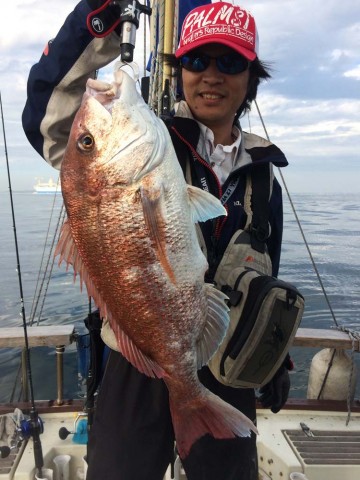 初タイラバで67cm3.7kg・・・おめでとう