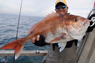 でかい！・・・・4.18kg67cm 野口さんおめでとう！