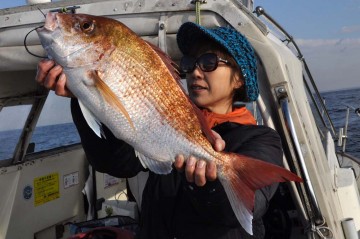 1投目から幸先良く2.53kg・・・・