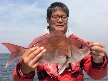 綺麗なマダイ・・・1.27kg