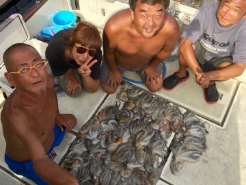 タコ釣り・・・楽しい〜です