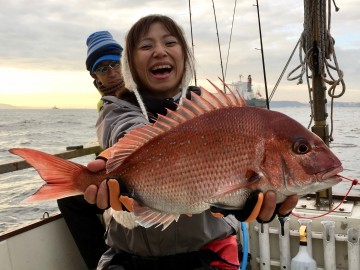 恭子ちゃん・・・初ダイ・・1.51kg・・おめでとう！！！