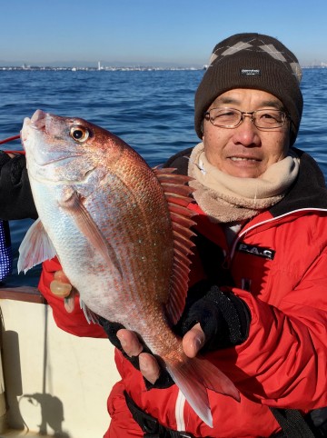 910g・・・綺麗なマダイです・・・永井さん