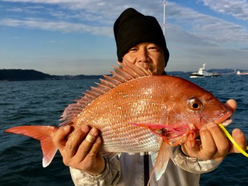 続いて梶井さんに・・・1.63kg