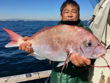 梶井さんに2.55kg・・・待ちに待ったピンク！