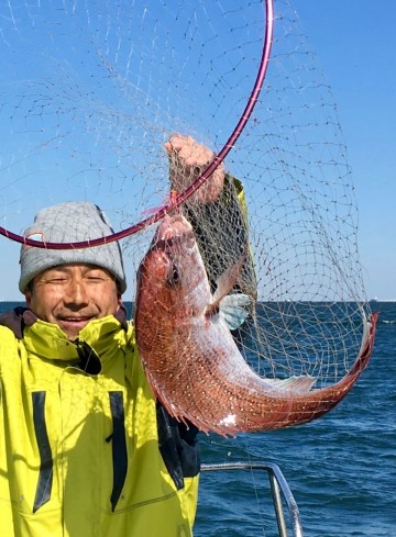 3.56kg・・・金子さん・・・やりました