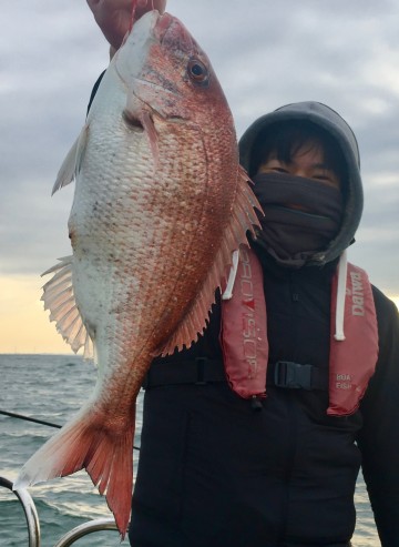 4度目できっちりあげました・・・2.23kg　野崎さん頑張ってます