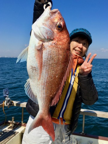 3.86kg・・・綺麗なピンク・・・メスかと思ったがオスでした