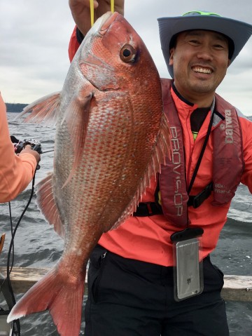 1.42kg・・・綺麗なピンクです・・・森分さん