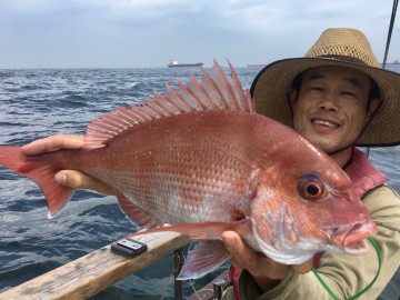 やっときました・・1.58kg綺麗なピンク・・神戸さん　よかった！！！