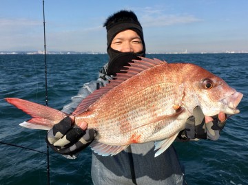 小倉さん・・・1.90kg・・・綺麗なピンク・・！