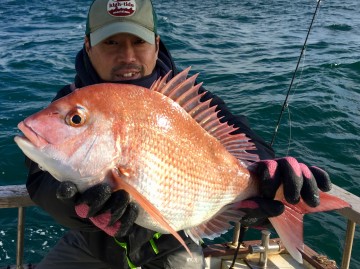 やっとキロオーバー・・・1.35kg・・・柳本さん