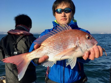 1.01kg・・・綺麗なピンクは小川さんに・・・！