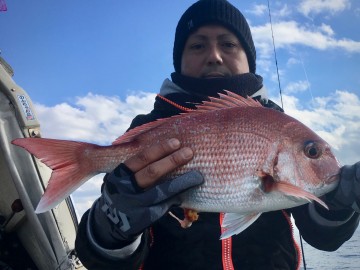 田中さん・・・1.20kg・・・黙々とマキマキ・・・やったね！