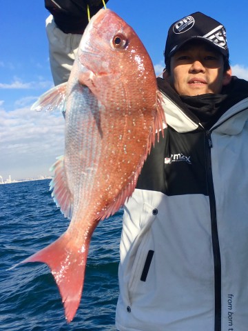 ヒラメの次は1.28kg・・・やりましたね・・・！