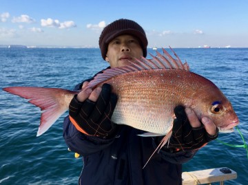 出遅れた神戸さん・・・2枚目は1.59kg・・・！