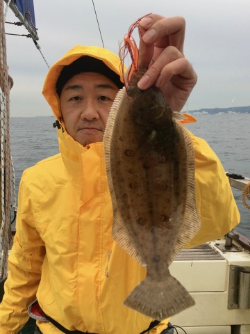 貴重なカレイ・・・野田さん