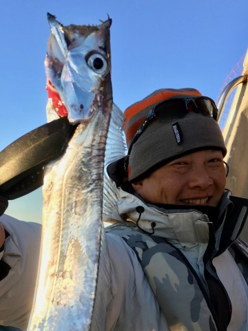 この太刀魚が最初で最後のアタリ・・・！