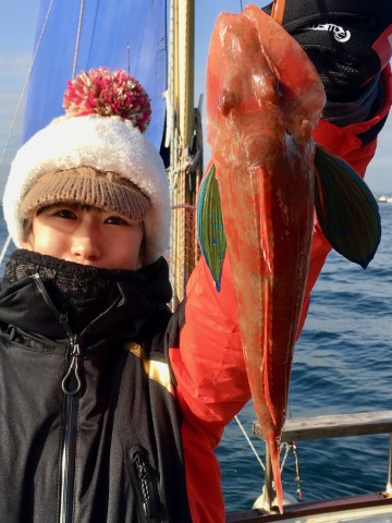 タイラバ初の魚は綺麗なホーボー・・・咲子さん・・・！