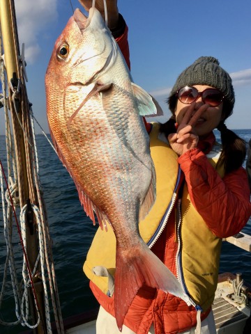 流し始めてすぐに・・・1.82kg・・・！