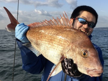 きました・・・4.11kg・・・白井さん・・・おめでとう