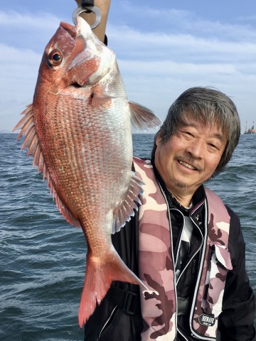 fullsizeoutput_aecb 亀さん・・・1.04kg・・・久しぶりのマダイ・・・!