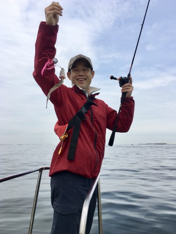 fullsizeoutput_af2a ケータ君・・・今日はアタリが・・・魚はどこに?