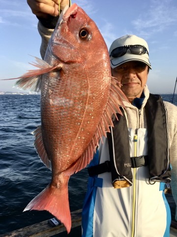 浜ちゃん・・・綺麗なピンクは1.66kg・・！