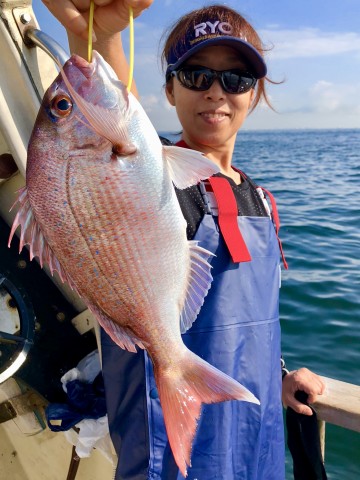 奥さんの礼子さんも490g・・・夫婦揃って・・・！