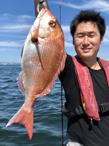 1.51kg・・・綺麗なピンクが・・・大内さん