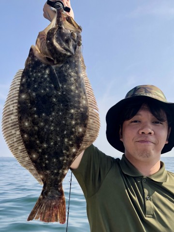 田幸さん・・・1.32kg・・・ヒラメを・・・！