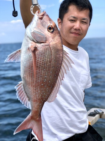 石川さん・・・3発目は1.15kg・・・！