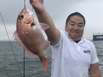 七田パパにピンクが・・・！