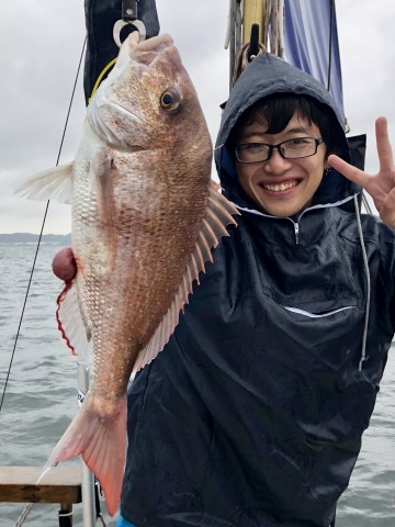 fullsizeoutput_cac2 林さん・・・初タイ・・おめでとう・・・2.76kgは立派・・・!