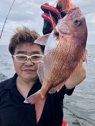 内藤さん・・綺麗なピンクは650g・・・！