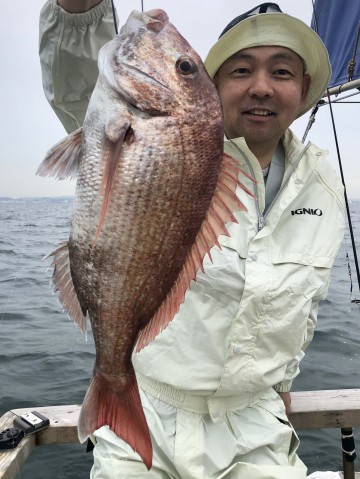 西山さん・・・グッドサイズ・・・1.68kg・・・！