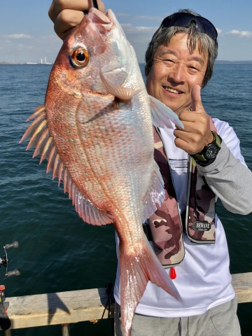 最後に620gを釣り上げて終了・・・！