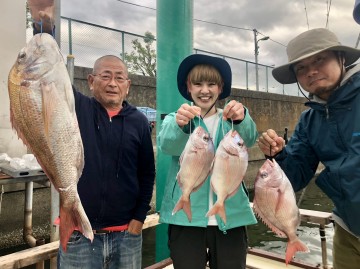 季美子さん・・・次回はマダイを・・・！