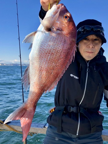 浅野さん・・・タイジグで・・・2.03kg・・・！