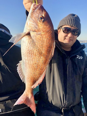 押本さんもタイジグで・・・2.01kg・・・！